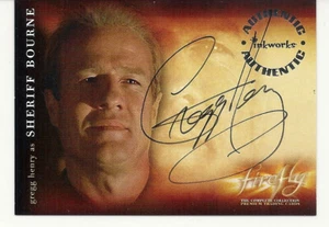 Firefly The Complete Collection Autograph Card A9 Gregg Henry as Sheriff Bourne - Picture 1 of 2