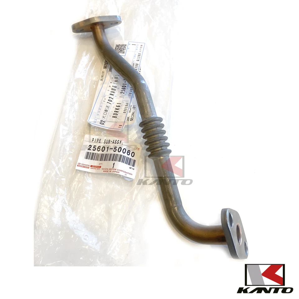 Subconjunto de tubería EGR genuino Lexus 25601-50060 LS400 1995-1998 Foto 1 de 4