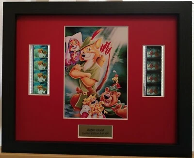EVERYBODY WANTS 1 Disney's Robin Hood 10"x8" 35mm Film Cell Display Framed or Unframed