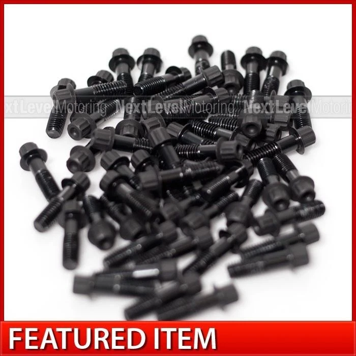 XXR KIT DE TUERCAS Y PERNOS REMACHABLES NEGROS PLANOS SE ADAPTA A XXR 521 969 (80 tuercas + 80 pernos) Foto 1 de 3