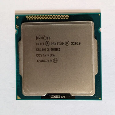 CPU PENTIUM G2020 TESTED SOCKET LGA 1155 H2 SR10H PROCESSORE INTEL PC DESKTOP - Immagine 1 di 2