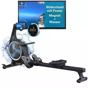 Skandika Nemo V Hybrid Wasser-Rudergerät mit Vertical-Tank-Technologie Neu - Bild 1 von 8