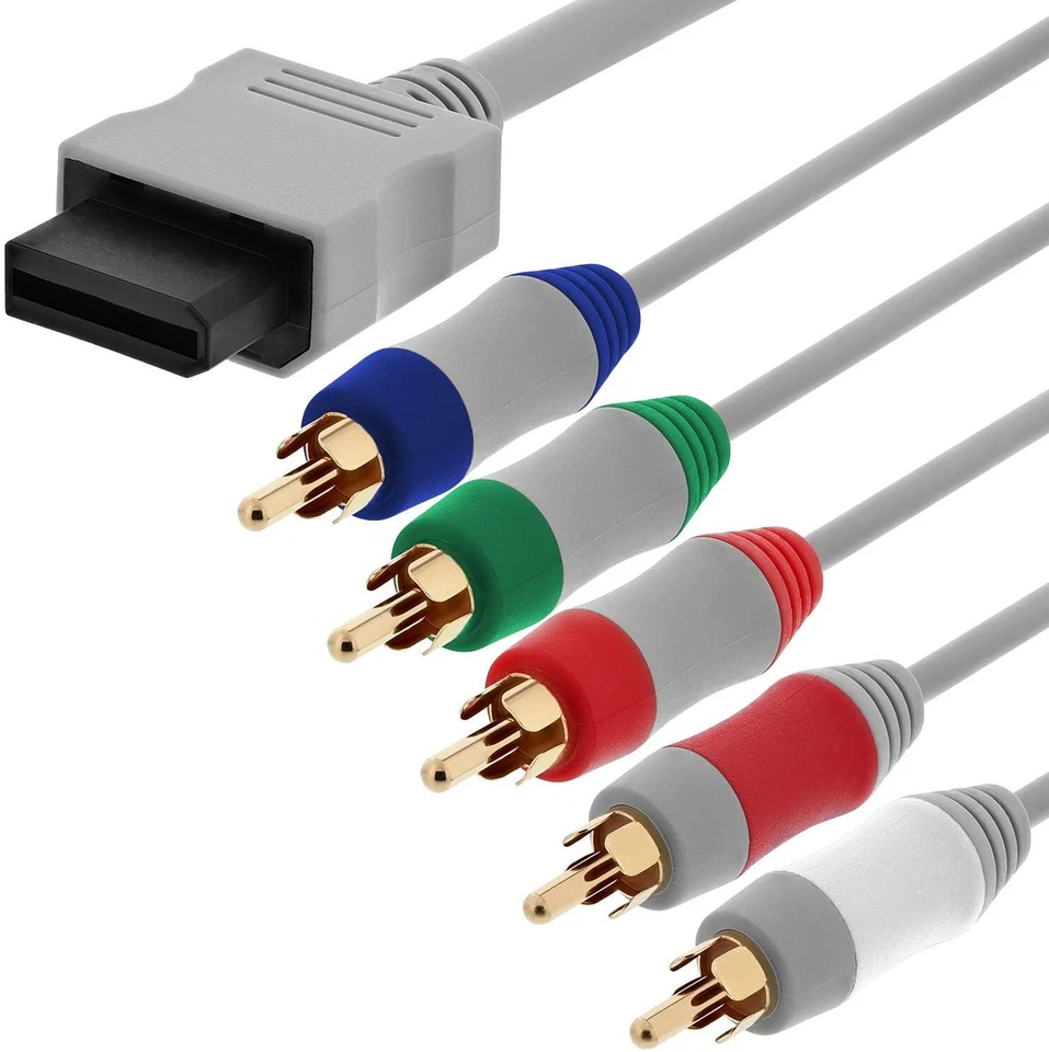Fosmon Component HD AV Cable to HDTV-EDTV (High Definition 480p) Compatible with - Image 1 of 1