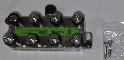 DirecTV 8-Way SWM Power Passing Coaxial Splitter MSPLIT8R1-03 - Image 1 of 2
