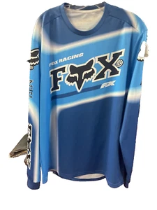 NEW Fox Racing Royal Blue Powerband Long Sleeve Jersey (XL) #28912-159 - Picture 1 of 3