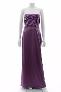 Versace Silk Draped Strapless Silk Gown W/Crystal Embellished Belt / RRP: £5,995 - Picture 1 of 8