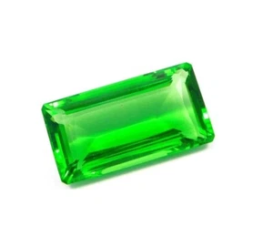 Lab Created Tsavorite 101 Cts. Faceted Jewelry Loose Gemstone RM20082 - Picture 1 of 2