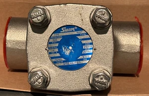 Sharpe Class 800 Series 24836 F316L Stainless Steel Piston Check Valve 1-1/2" - Picture 1 of 3