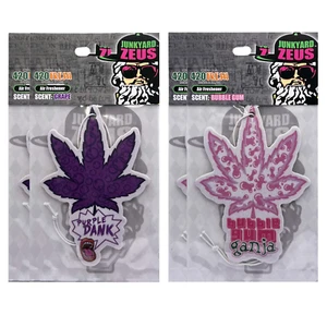Grape Bubblegum Bubble Gum Scent Combo 420 Pot Cannabis Dank Kush Air Fresheners - Picture 1 of 7