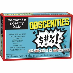 Magnetic Poetry Kit - Obscenities - Picture 1 of 2