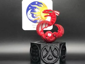 BAKUGAN Abis Omega 530g BakuCore Rojo Piro Batalla Daño Estilo NUEVO VESTROIA - Imagen 1 de 11