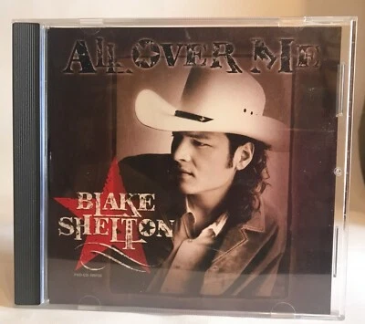 Blake Shelton Mega RARE Promo cd SINGLE All Over Me MINT - Image 1 of 3