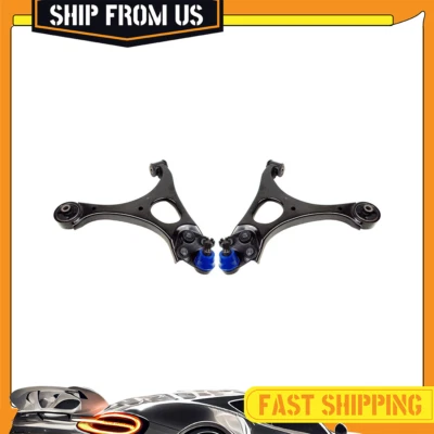 Mevotech Front LH & RH Lower Suspension Control Arm Set For Honda Civic 2006-11 - Image 1 of 4