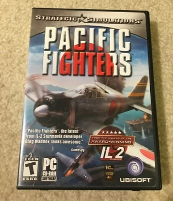 Pacific Fighters PC Game 2004 Strategic Simulations Complete Case Manual Discs - Image 1 of 4