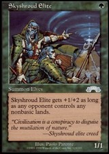 4x Skyshroud Elite MTG Exodus NM Magic Regular