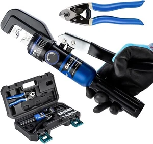 Herramienta prensadora manual hidráulica para accesorios de barandilla de cable de acero inoxidable - Imagen 1 de 7