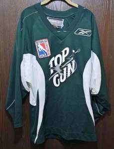 Reebok grün & weiß TOP GUN Hockey Trikot Herren Medium - Bild 1 von 2