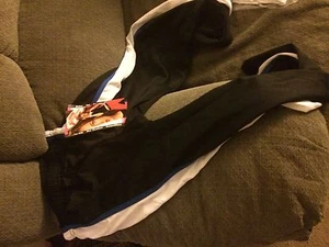 Cheer Leader Long Pants NEW WITH TAGS XTRA SMALL black white blue - Picture 1 of 1