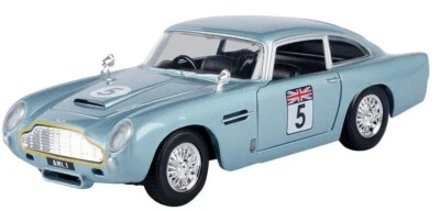 Motormax Diecast 1:24 Scale 1963 Aston Martin DB5 #5 - GT Racing 73789 Foto 1 de 4
