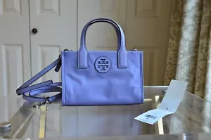 Tory Burch Ella Nylon Shine Mini Tote Crossbody Bag - Picture 1 of 9