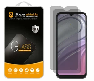 2x Privacy Tempered Glass Screen Protector for Motorola Moto G Pure - Picture 1 of 5