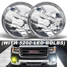 For GMC Sierra 2007-2014 Yellow Lens Pair Bumper Fog Lights Front Driving Lamps