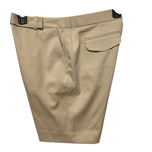 Talbots Womens Stretch Petite Khaki Shorts With Pockets & Belt Loops 6P NWT - Picture 1 of 6