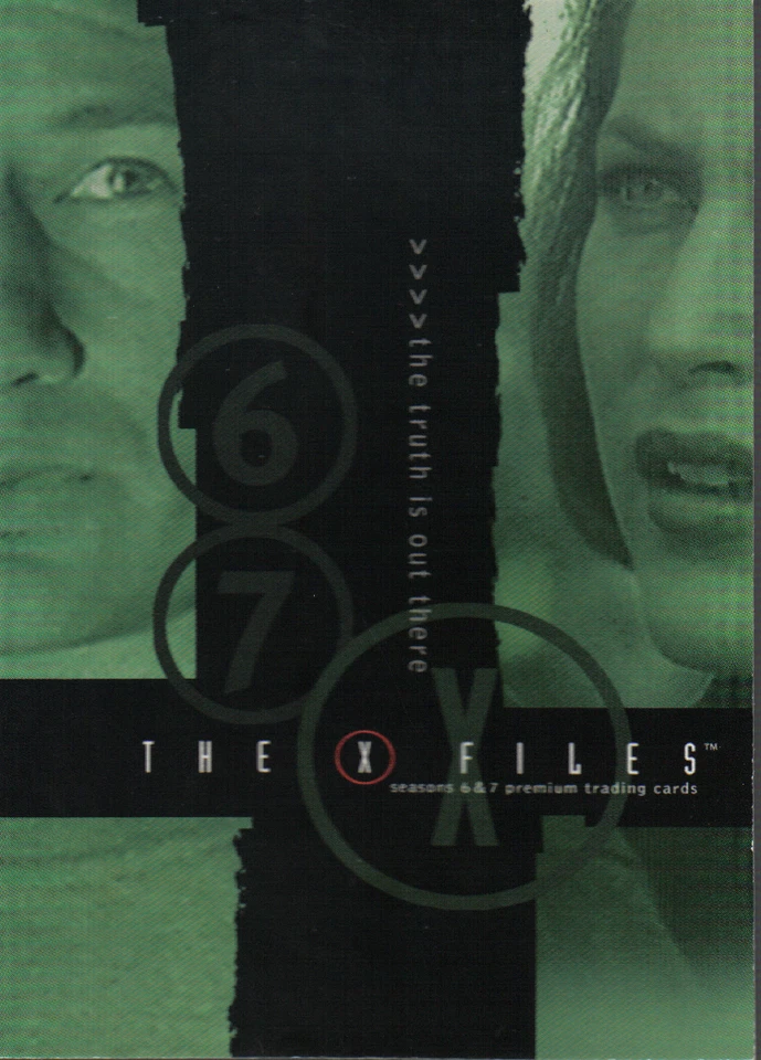 X FILES SEASON 6-7 PROMOTIONAL CARD X67-1 - Image 1 of 1