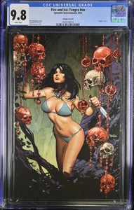 Fire and Ice: Teegra #nn (2024) CGC 9,8 casi nuevo/como nuevo 1:10 incentivo panosiano cubierta D 🔥 - Imagen 1 de 2