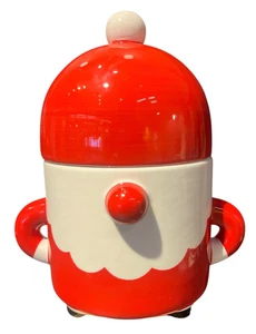 New IKEA VINTERFINT Jar with Lid Santa Claus Red 1.0 L (34 oz) 306.116.31 - Foto 1 di 1