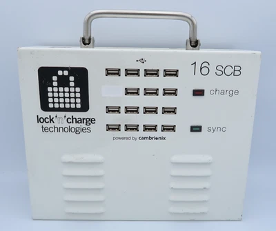 Lock n Charge 16SCB Universal Sync Charge Station - Apple/Android Mobile UK PSU - Image 1 of 4