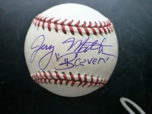 Jerry Mathers "Beaver" Signed National League Baseball with Case & COA - Picture 1 of 3