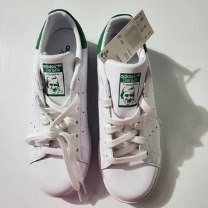 Adidas M20324 Stan Smith OG Größe 5 weiß/grün Synthetik Lifestyle Schuhe neu mit Etikett - Bild 1 von 14