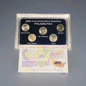 2000 50 States Commemorative Quarters Uncirculated Philadelphia Mint Y2K Perfect - Picture 1 of 16