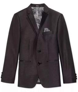 DKNY Jacket Big Boys Tuxedo Size 14R Skinny Fit Shoulder Pads Buttons NWT - Picture 1 of 3