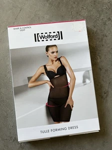 WOLFORD TULLE FORMING DRESS shape & control Light, nude , EU 34, USA 4 , UK 6 - Picture 1 of 8