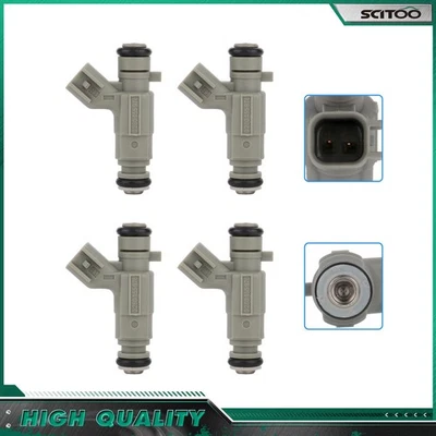 For Chrysler Sebring Dodge Stratus 2.4L 2001 2002 2003 2004 4pcs Fuel Injectors - Image 1 of 4