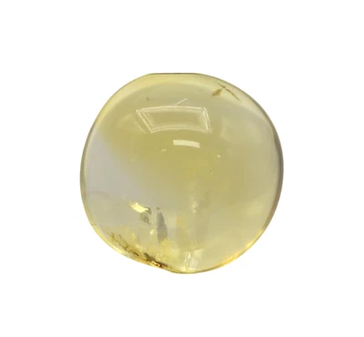 Yellow Color Natural Citrine Topaz 12 mm Cabochon Round Shape Loose Gem 7.62 Ct - Image 1 of 4