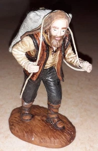 Santon Oliver Herren mit blauem Beutel 9,5 cm - Bild 1 von 2