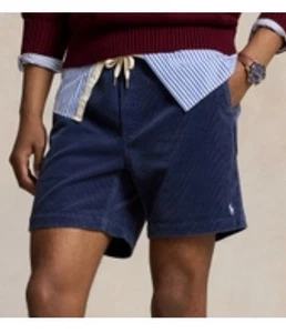 Polo Ralph Lauren NAVY BLUE Big Boys 16yo Cotton Shorts - Picture 1 of 8