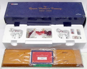 Corgi Diecast 37003 - The Queen Mother's Century - State Landau Coach & Horses - Picture 1 of 3