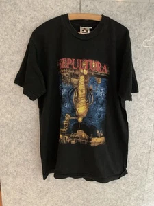 Vintage Sepultura Shirt XL y2k 90er Chaos A.D. Nu METAL - Bild 1 von 5