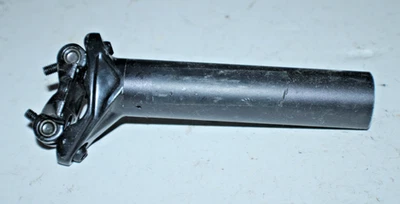 Tubo de asiento de tija de sillín de bicicleta Trek Bontrager 160/31,8 mm 15 mm desplazado negro MTB grava ~ Foto 1 de 4