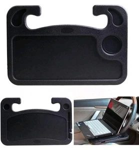 Volant Voiture Bureau Multifonction Plateau Auto avec Porte Boisson Nourriture pour Manger - Photo 1/4