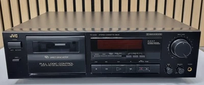 JVC TD-X352 Stereo Cassette Deck - Negro - Cassette Deck - Imagen 1 de 4