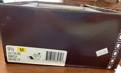 Sandalias Bandolino Azul Marino Zapatos para Mujer Talla 9.5 M Imitación Cuero Limpio Foto 1 de 4