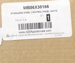 genuine brand New oem WB56X30166 control panel - Picture 1 of 1