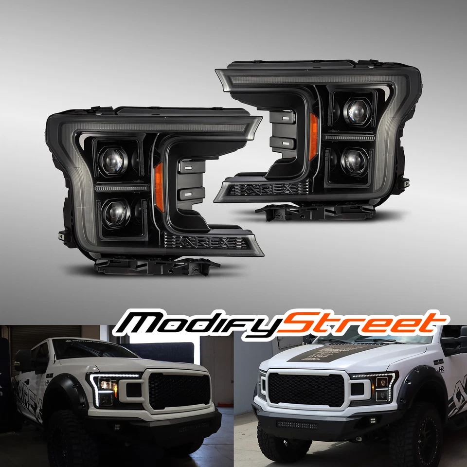 Faros proyectores de señal/DRL G2 serie PRO 18-20 negro alfa Foto 1 de 4