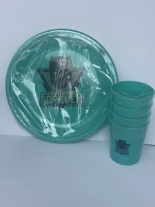 Wakanda Forever Plates Cups Plastic New In Package Marvel - Picture 1 of 9