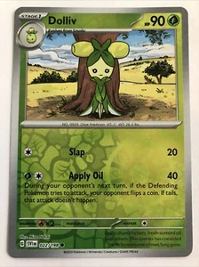 Pokémon TCG Scarlet & Violet Dolliv Reverse Holofoil 022/198 NM - Picture 1 of 2